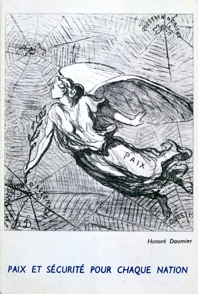 Béke és biztonság minden nemzet számára alkotó: Honoré Daumier