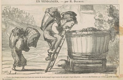 Hordj ilyen terheket, akkor hatkor... alkotó: Honoré Daumier
