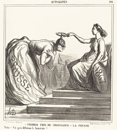 Első növekedési díj - Poroszország alkotó: Honoré Daumier