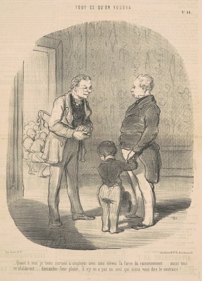 Ami engem illet, szeretném használni... az érvelés erejét alkotó: Honoré Daumier