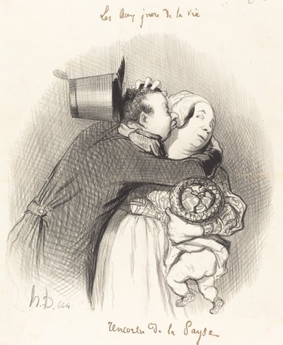Országtalálkozó alkotó: Honoré Daumier