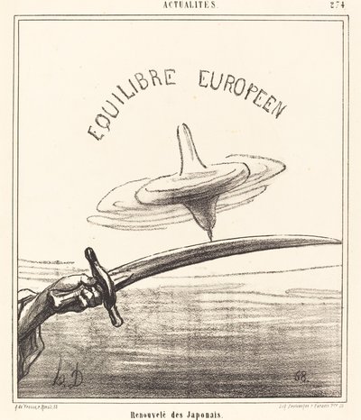 Japánból felújítva alkotó: Honoré Daumier