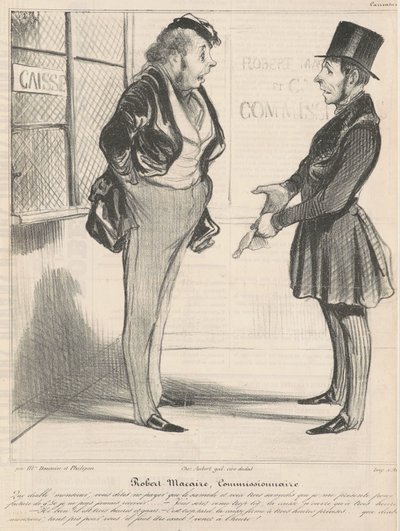 Robert Macaire biztos alkotó: Honoré Daumier