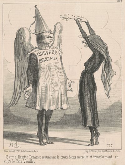 Saint Rosette Tamisier... alkotó: Honoré Daumier