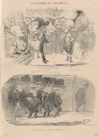 Este Dupin úrnál alkotó: Honoré Daumier