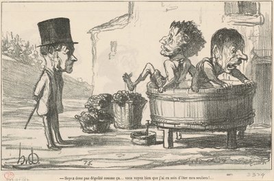 Szóval ne undorodj már így... alkotó: Honoré Daumier