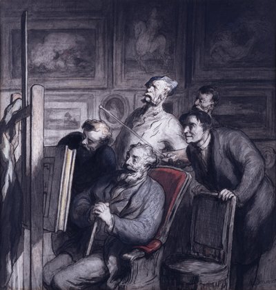 Az amatőrök alkotó: Honoré Daumier