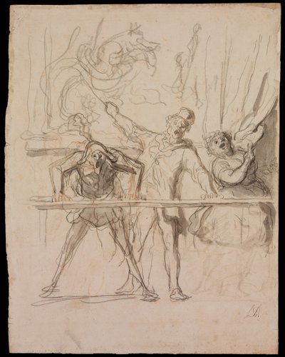 A Side-Show alkotó: Honoré Daumier