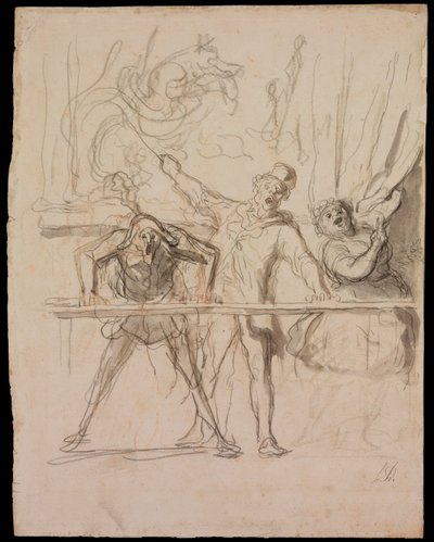 A Side-Show alkotó: Honoré Daumier