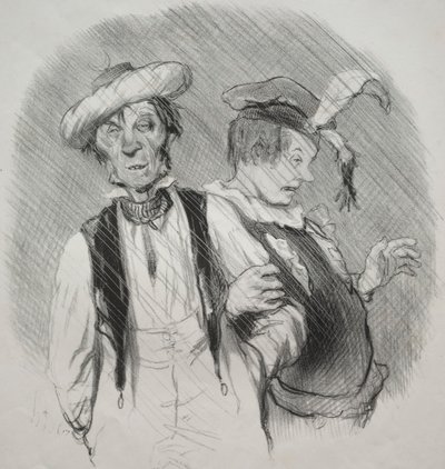 Az élet szép napjai, 18. tábla: Mardi gras alkotó: Honoré Daumier