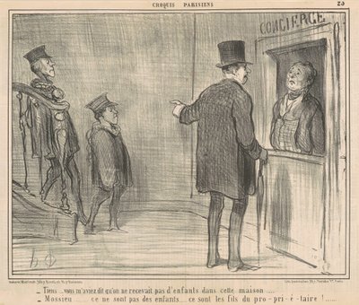 Itt... te mondtad... alkotó: Honoré Daumier