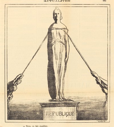 Lődd, egyensúlyoz alkotó: Honoré Daumier