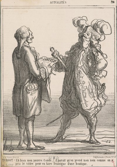 Turgot -- Hát szegény társaim... alkotó: Honoré Daumier