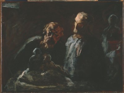 Két szobrász alkotó: Honoré Daumier