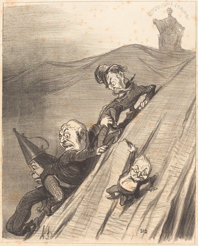 Veszélyes út alkotó: Honoré Daumier
