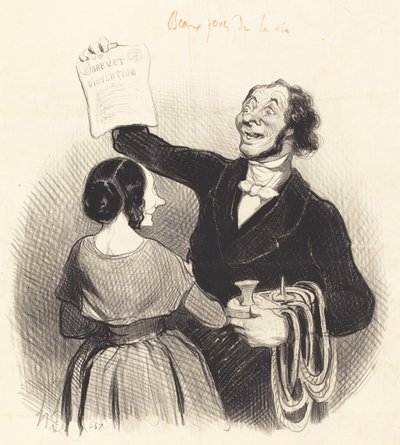 Még egy nagyszerű ember alkotó: Honoré Daumier
