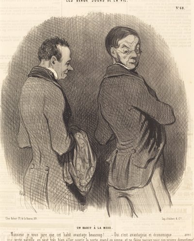 Divatos ruha alkotó: Honoré Daumier