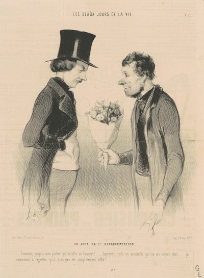 Egy nap az 1. előadásból alkotó: Honoré Daumier
