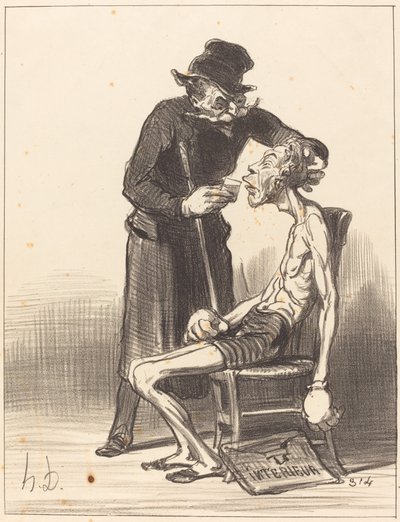 Egy boldogtalan bunyós alkotó: Honoré Daumier
