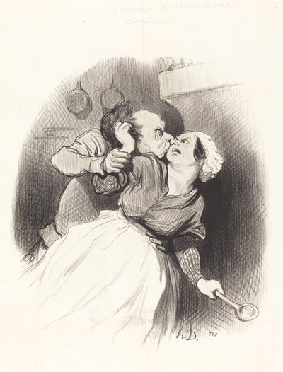 Visszatérés a fiatalsághoz alkotó: Honoré Daumier