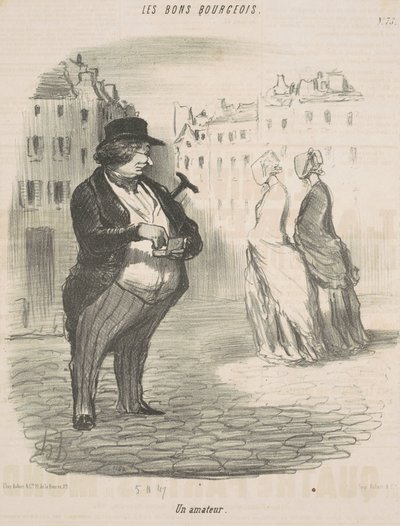 egy hobbi alkotó: Honoré Daumier