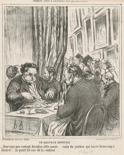 Nehéz amatőr alkotó: Honoré Daumier
