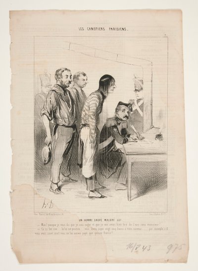 Az ember önmaga ellenére spórol alkotó: Honoré Daumier