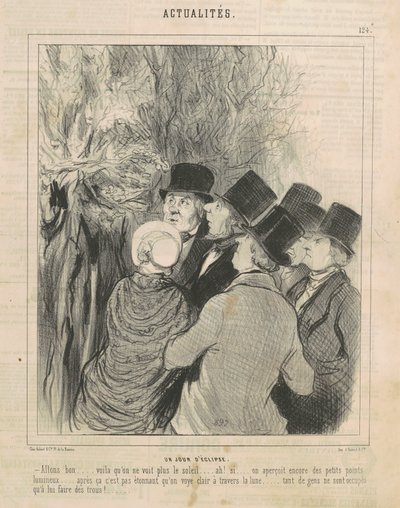 Egy nap fogyatkozások alkotó: Honoré Daumier