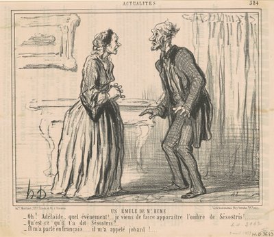 Hume úr követője alkotó: Honoré Daumier