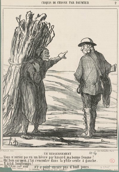 Információ valamiről alkotó: Honoré Daumier