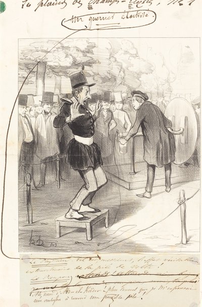 Egy felvillanyozott harcos alkotó: Honoré Daumier