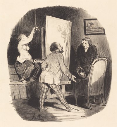 Nehéz helyzet alkotó: Honoré Daumier