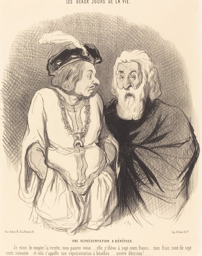 A képviseletnek haszna van alkotó: Honoré Daumier