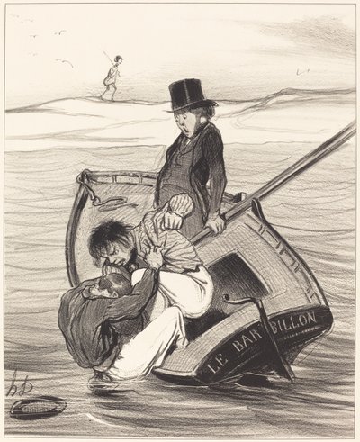 Lázadás a fedélzeten alkotó: Honoré Daumier