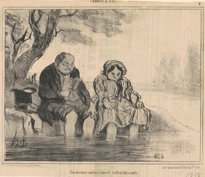 Érdekes és üdítő olvasmány alkotó: Honoré Daumier