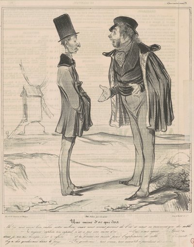 Alvó aranybánya alkotó: Honoré Daumier