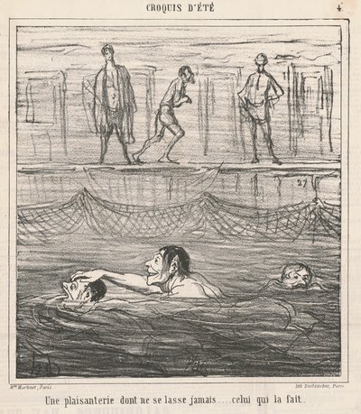 Egy vicc, ami soha nem fárad el... alkotó: Honoré Daumier