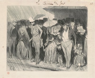 Egy végtelenül túl hosszú állomás alkotó: Honoré Daumier