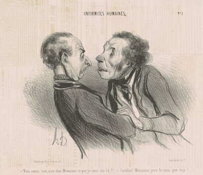 Jól érzi magát, kedves uram... alkotó: Honoré Daumier