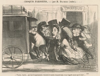 Lássuk csak... nem olyan lelkes... alkotó: Honoré Daumier