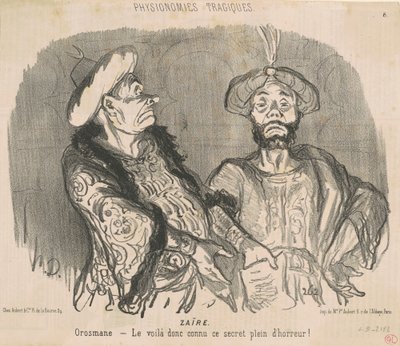 Zaire alkotó: Honoré Daumier