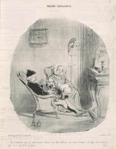 Ennek ellenére még jobb.... alkotó: Honoré Daumier
