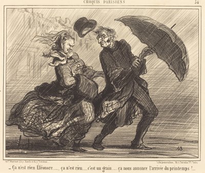 ez semmi Éléonore... ez semmi... alkotó: Honoré Daumier