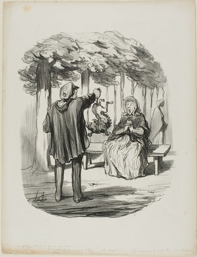 "Is this your dog here", 20. tányér a Tout Ce Qu