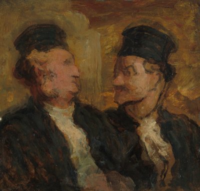 Két ügyvéd alkotó: Honoré Victorin Daumier