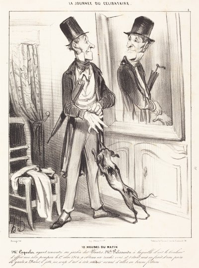 Délelőtt 10 óra alkotó: Honoré Daumier
