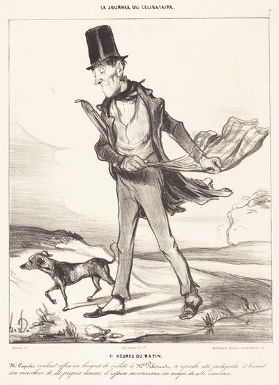 Délelőtt 11 óra alkotó: Honoré Daumier