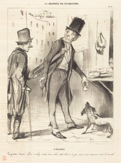 2 óra - Azor uzsonnája alkotó: Honoré Daumier
