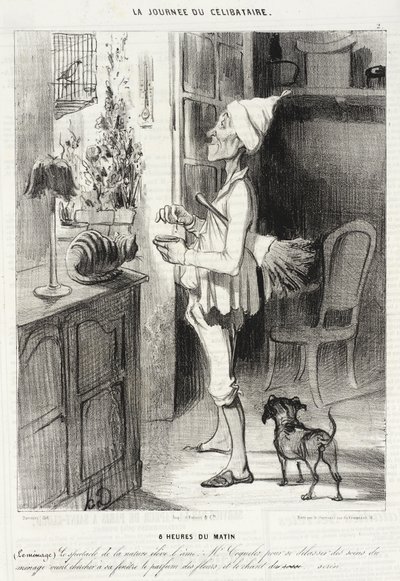 Reggel 8 óra alkotó: Honoré Daumier