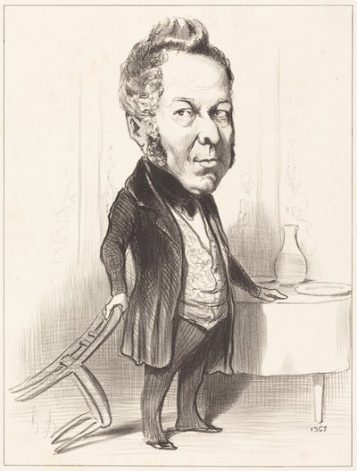 A.P.F. Deslongrais alkotó: Honoré Daumier